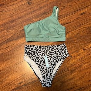 Popvil Leopard Print Bikini